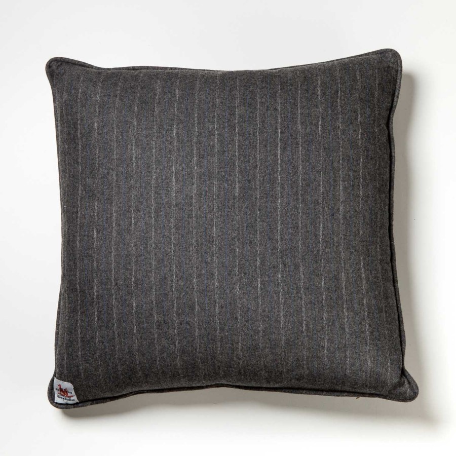 Homewear | Fox Brothers Exclusively For Michael Jondral: Pillow Made Of Original Fox Flannel With Chalk Stripes