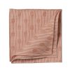 Handkerchiefs | Simonnot-Godard Light Brown Patterned Cotton Pocket Square