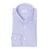 Shirts | Borriello Pure Cotton Striped Shirt "Jermyn Stripe" - Handmade