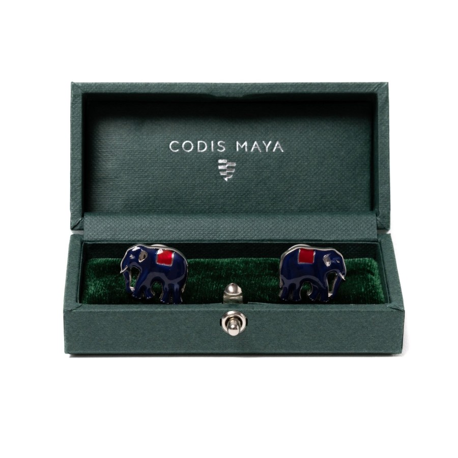 Cufflinks & Jewelry | Codis Maya Cufflink "Elephant" - Handmade