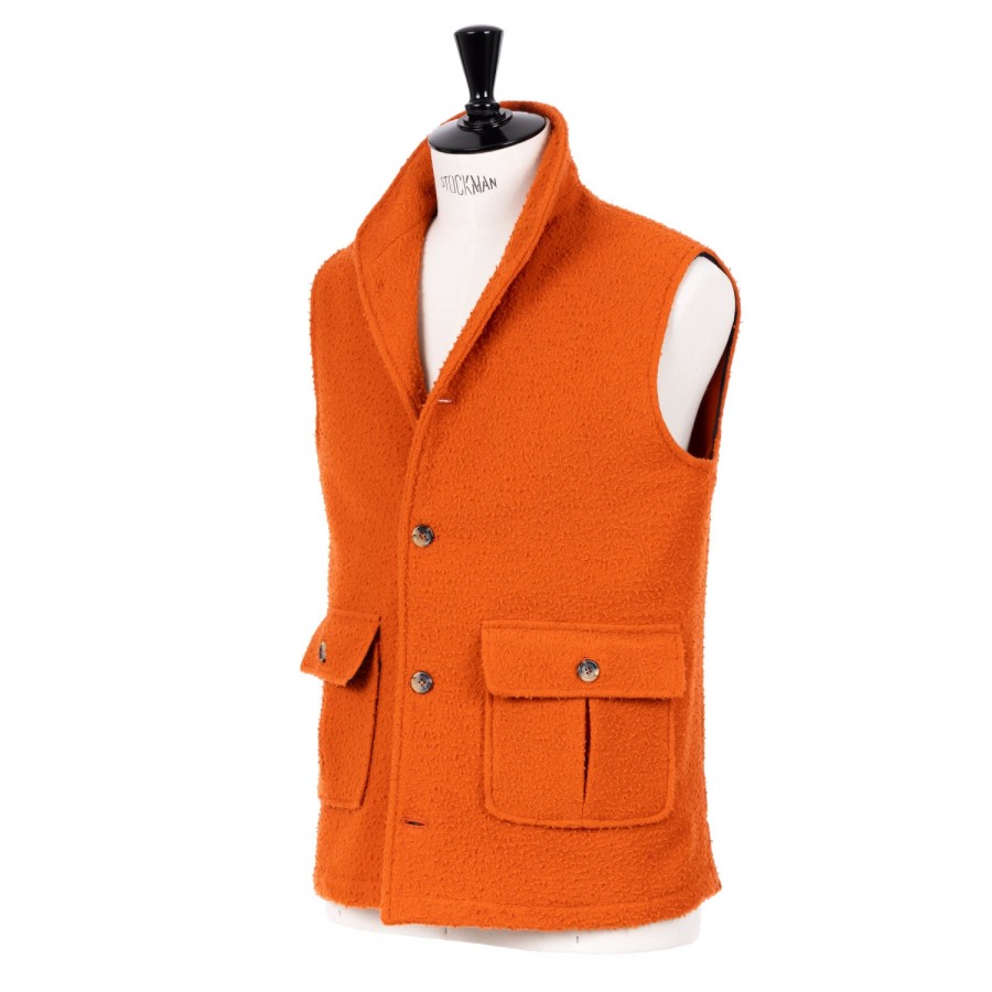 Vests | Justo Gimeno Limited Edition X Mj: Vest "Maremma Teba Vest" In Original Casentino W