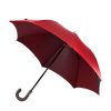 Umbrellas | Maglia Red Sporty Umbrella With Hand-Sewn Leather Handle