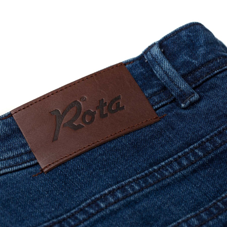 Denim | Rota Sport Exclusively For Michael Jondral: Luxurious 5-Pocket "Dark Stone Washed