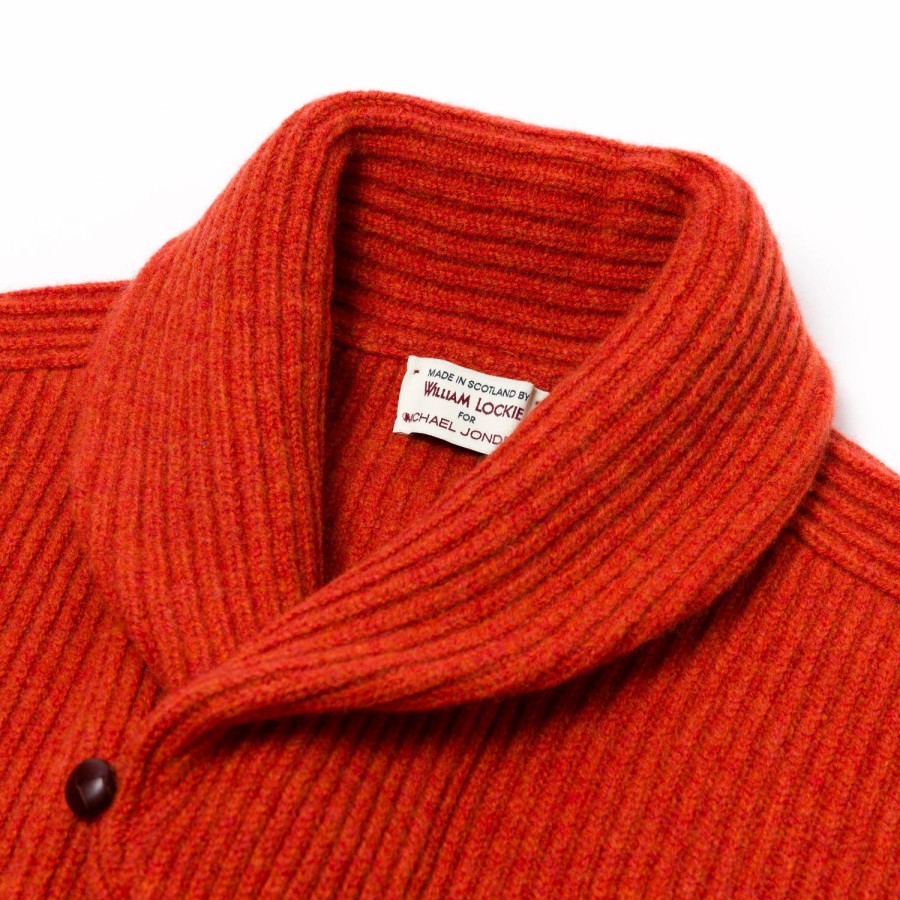 Knitwear | William Lockie Mj Exclusive: Shawl Cardigan "Iconic Shawl" Made From The Fi