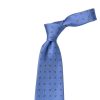 Ties | E. Marinella Blue Patterned Silk Tie