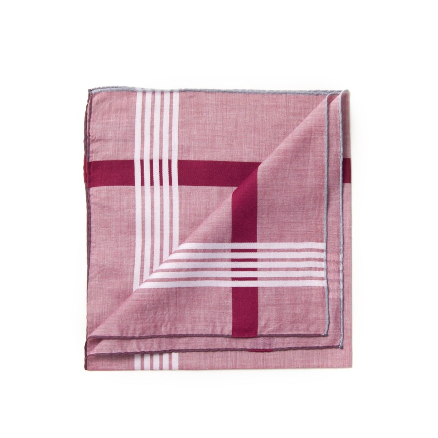 Taschentucher | Simonnot-Godard Limited Edition: Pure Cotton Handkerchief "Modena Archive 1940