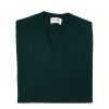 Knitwear | William Lockie Jumper "Oxton Vee" Made From Fine Scottish 1 Ply Cashmere