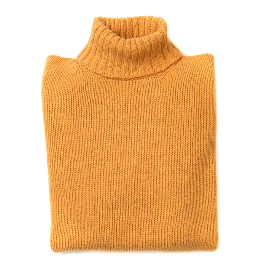 Knitwear | William Lockie Turtleneck Sweater "Alain Rollneck" Made Of 4 Ply Geelong Lambswool