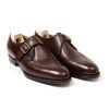 Mto | Saint Crispin's Monk "Split Toe Apron" Made Of Brown Calfskin - Purely Handcrafted