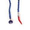 Cufflinks & Jewelry | Barbarulo Napoli Lapel Chain "Lapislazuli Flower Diamond" Made Of Sterling Silver - Pur