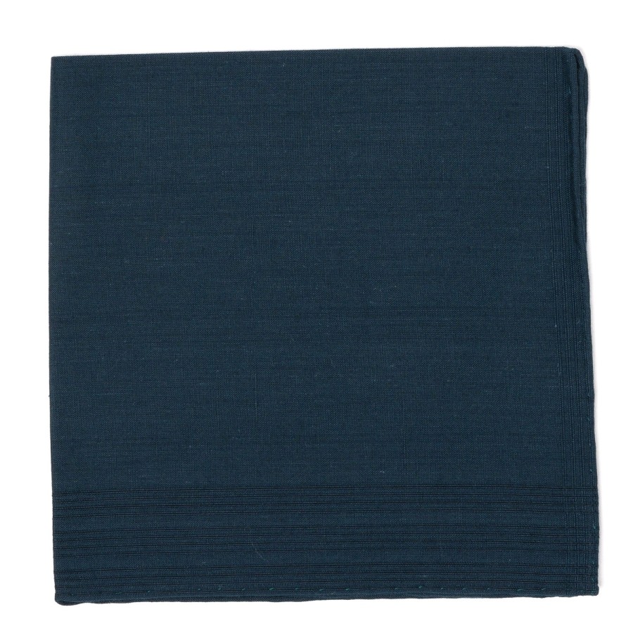 Handkerchiefs | Simonnot-Godard Duras Nuit Pocket Square Made Of Linen And Cotton