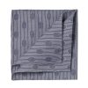 Handkerchiefs | Simonnot-Godard Blue Patterned Cotton Pocket Square