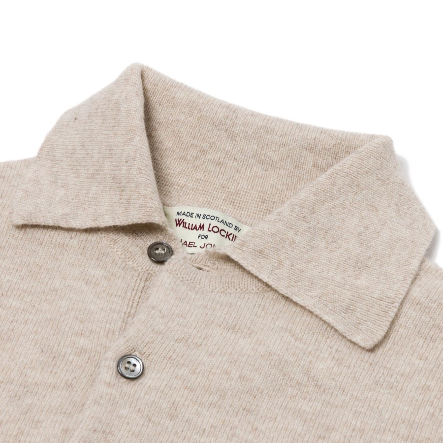 Knitwear | William Lockie Mj Exclusive: Polo Sweater "Rob Howard" In Pure Geelong Lambswool - 2