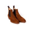 Mto | Saint Crispin's Chelsea Boot Made Of Brown "Hunting" Suede