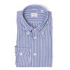 Shirts | Borriello Striped Shirt "Stile Inglese" With Button Down And Sport Cuff - Handma