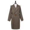 Coats | Justo Gimeno Limited Edition X Mj: Coat "Hemingway Trench Coat" In Pure Cotton