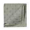 Handkerchiefs | Simonnot-Godard Green Patterned Cotton Pocket Square