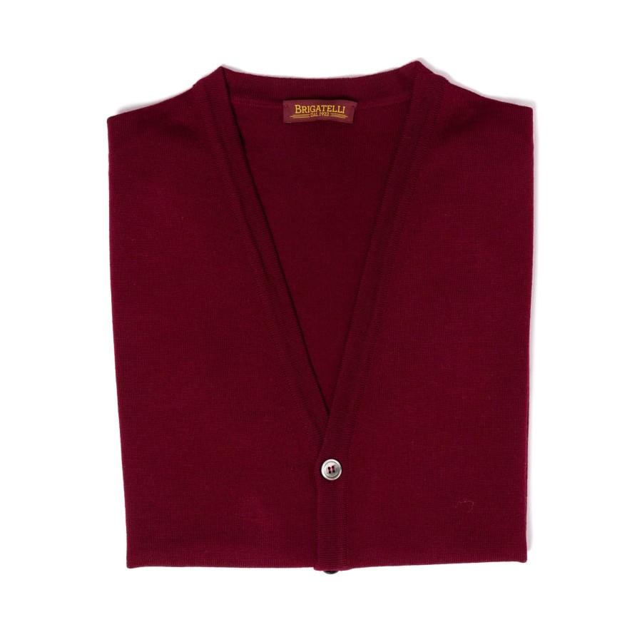 Knitwear | Brigatelli dal 1922 Brigatelli Dal 1922 Per Michael Jondral: Vest In The Finest Merino Woo