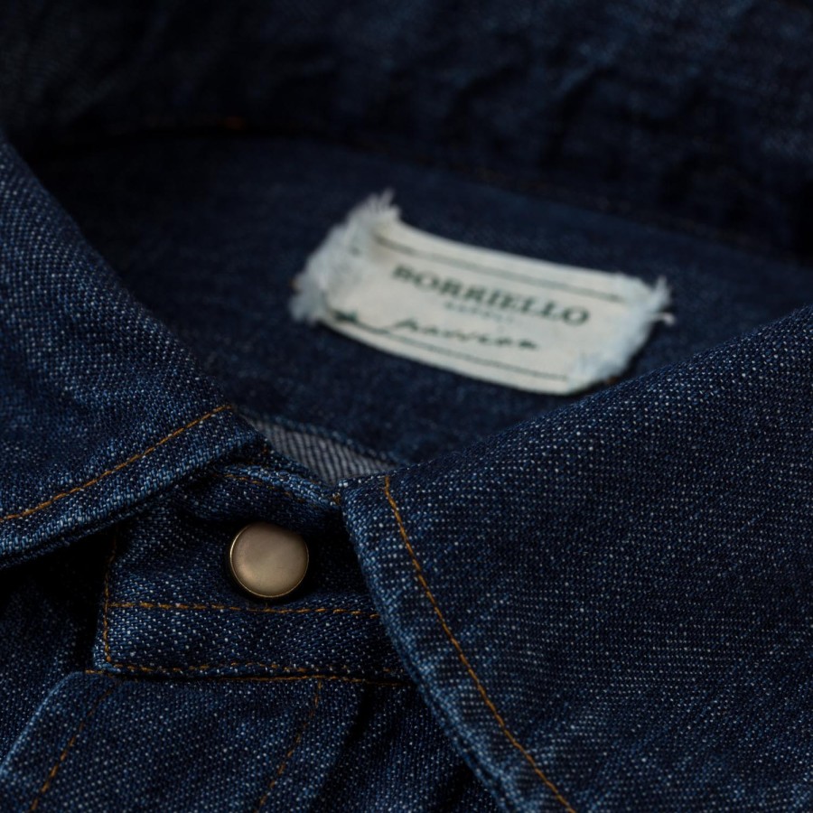 Casual Shirts | Borriello Exclusive For Michael Jondral: Japanese Cotton Denim Shirt "Italian We