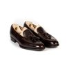 Mto | Saint Crispin's Tassel Loafer "Split Toe" Made Of Brown Grained Calfskin - Purely Hand