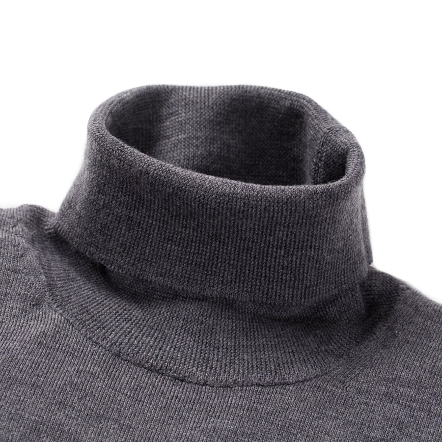 Knitwear | Brigatelli dal 1922 Brigatelli Dal 1922 Per Michael Jondral: Turtleneck Sweater In The Fin