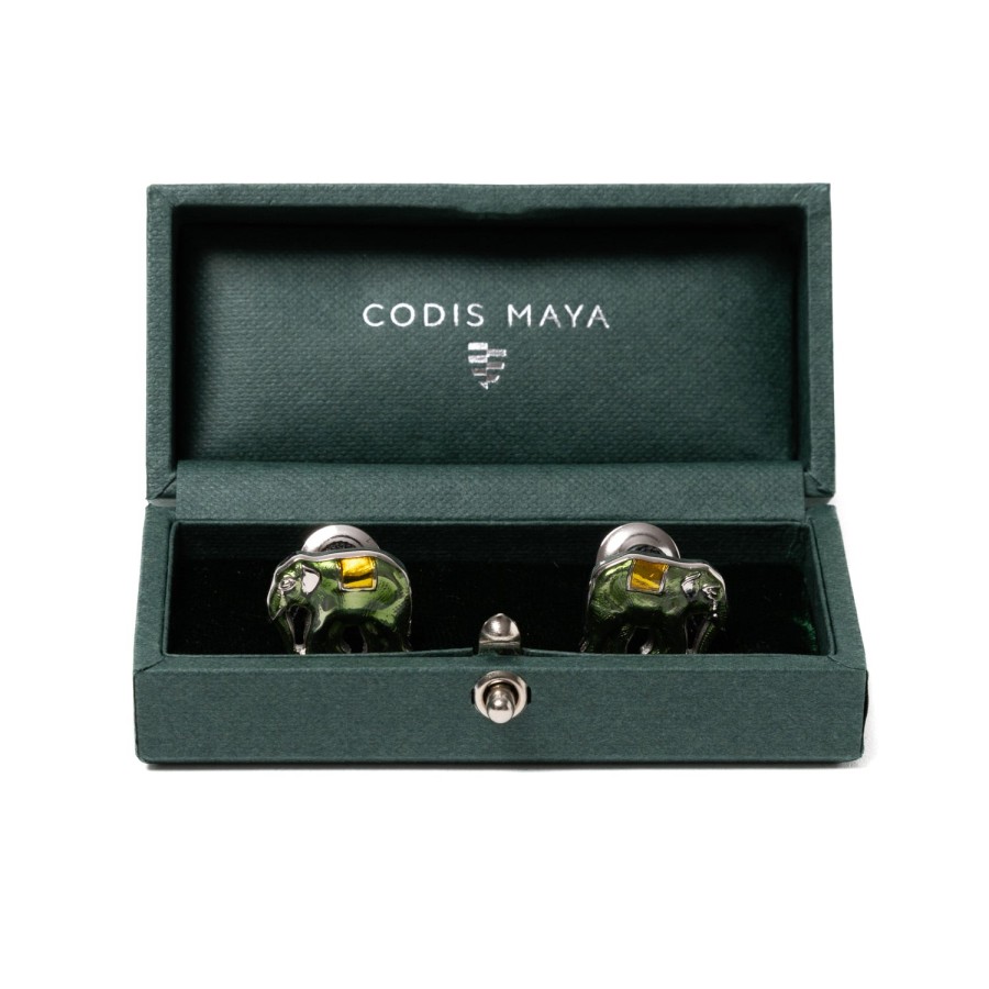 Cufflinks & Jewelry | Codis Maya Cufflink "Elephant" - Handmade