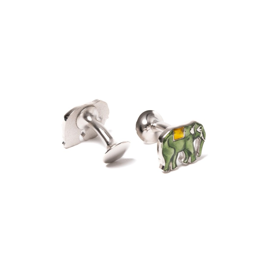 Cufflinks & Jewelry | Codis Maya Cufflink "Elephant" - Handmade