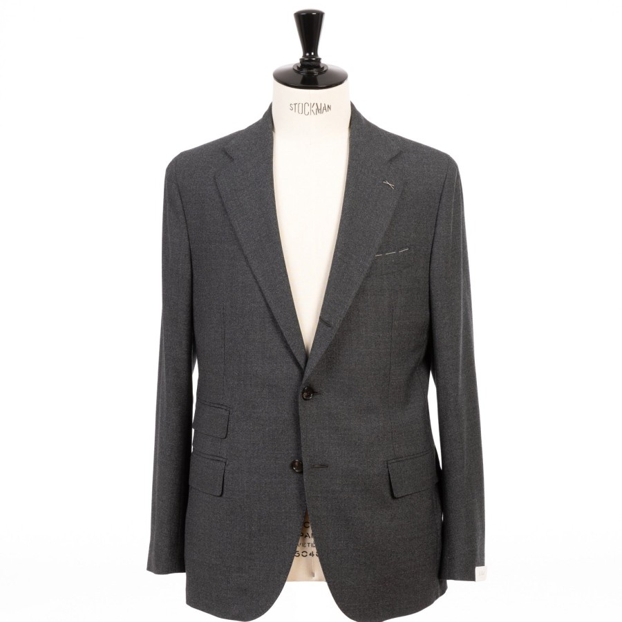 Suit & Jacket | De Petrillo Suit "Sartorial Business-Class" In Pure Wool - Handmade