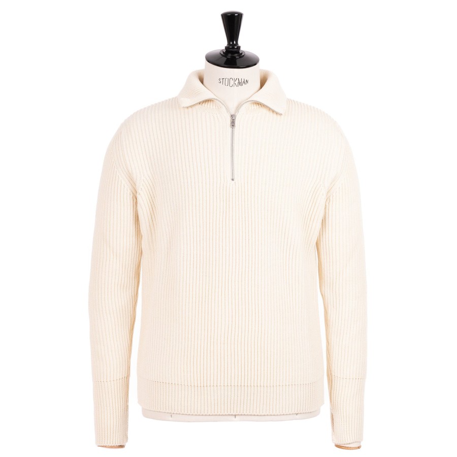 Knitwear | Specials X MJ Andersen-Andersen X Mj: Sweater "Half-Zip Troyer" Made Of Pure Merino