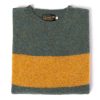 Knitwear | Glenugie Glenugie Exclusive X Mj: Pure Wool Sweater "College Stripe Jumper" - C