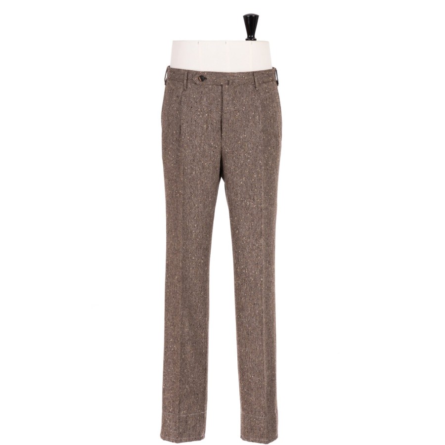 Trousers | Rota Sartorial Exclusive To Michael Jondral: "Homespun" Pants In Pure Wool - Rota Sar