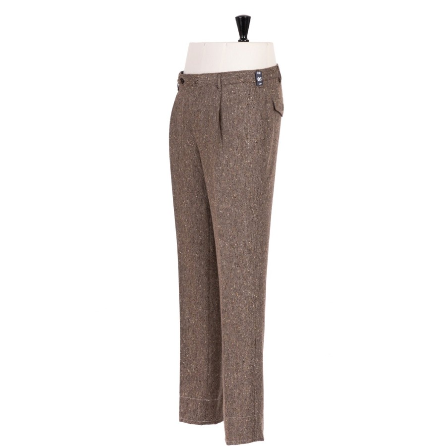 Trousers | Rota Sartorial Exclusive To Michael Jondral: "Homespun" Pants In Pure Wool - Rota Sar