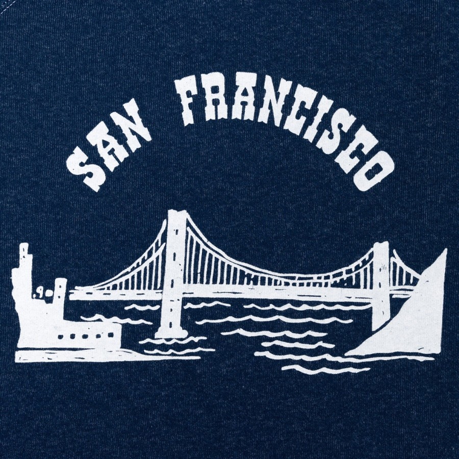 Sweater + T-Shirts | Specials X MJ Wild Donkey X Mj: Sweatshirt With Vintage Print "San Francisco&Qu