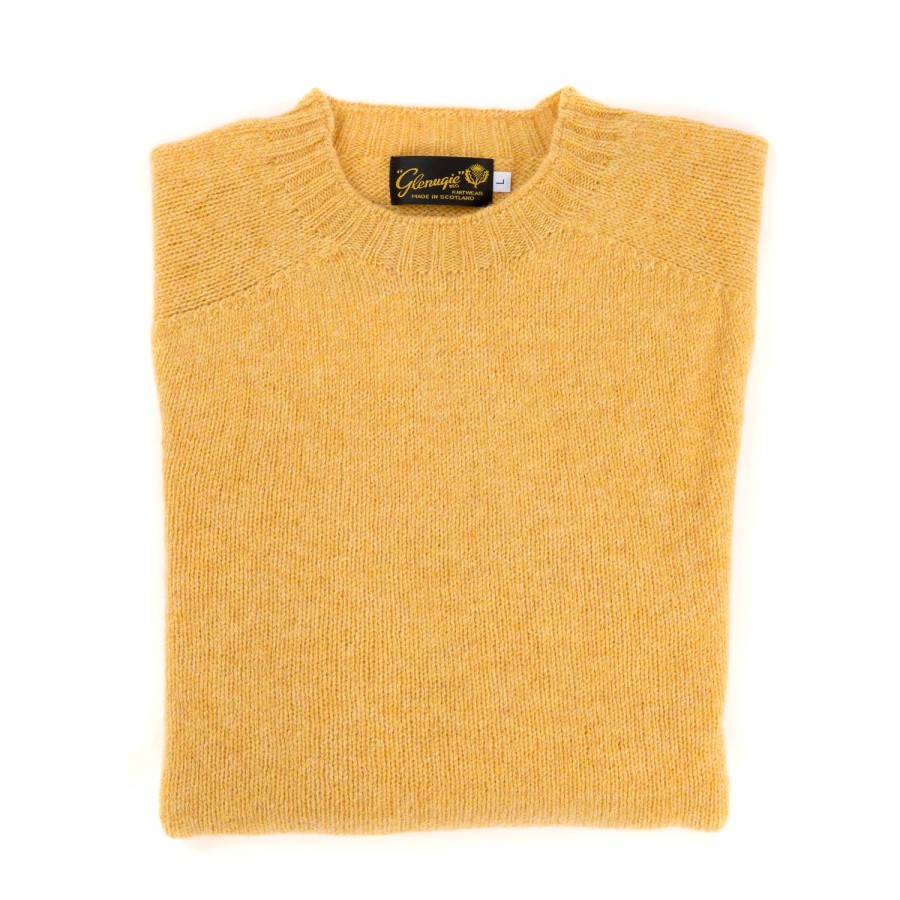 Knitwear | Glenugie Glenugie X Mj: Sweater "Round Jumper" Made Of Pure Wool - Pure Soft Sh