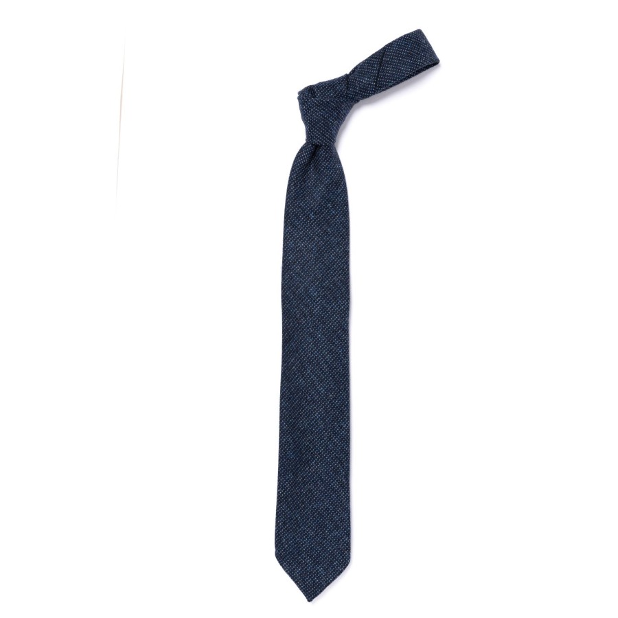 Ties | Cesare Attolini Ca Archivio Storico: Tie "Nuovo Tweed" In Pure Wool - Hand Rolled