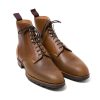 Mto | Saint Crispin's Derby Boot "Mountain Walk" Made Of Brown Juchten Leather - E