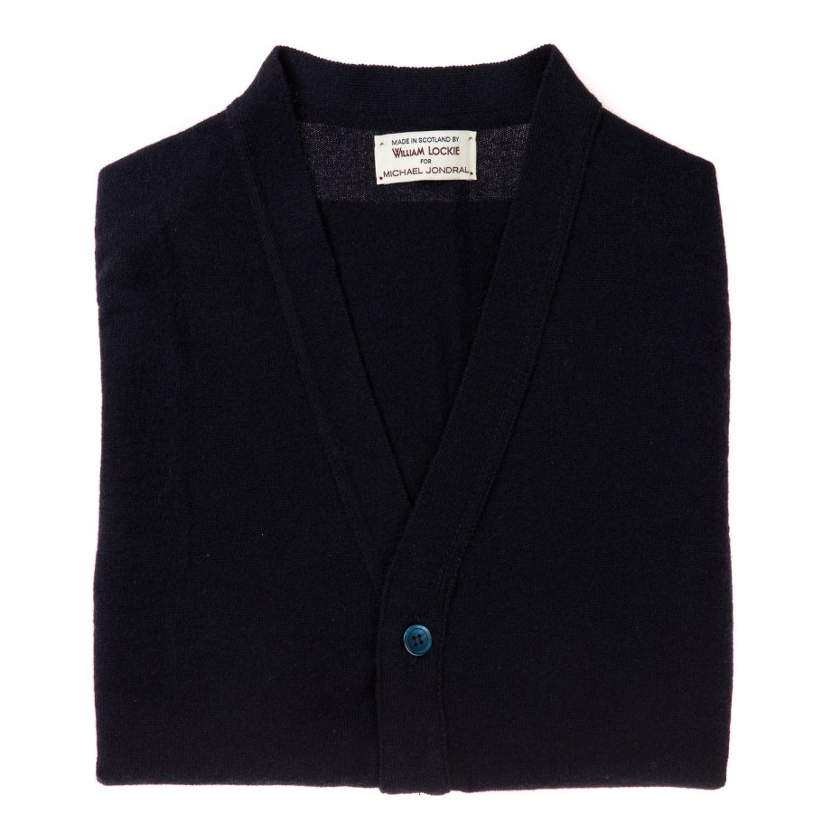 Knitwear | William Lockie Waistcoat "Oxton Waistcoat" Made Of Fine Scottish 1-Ply Cashmere