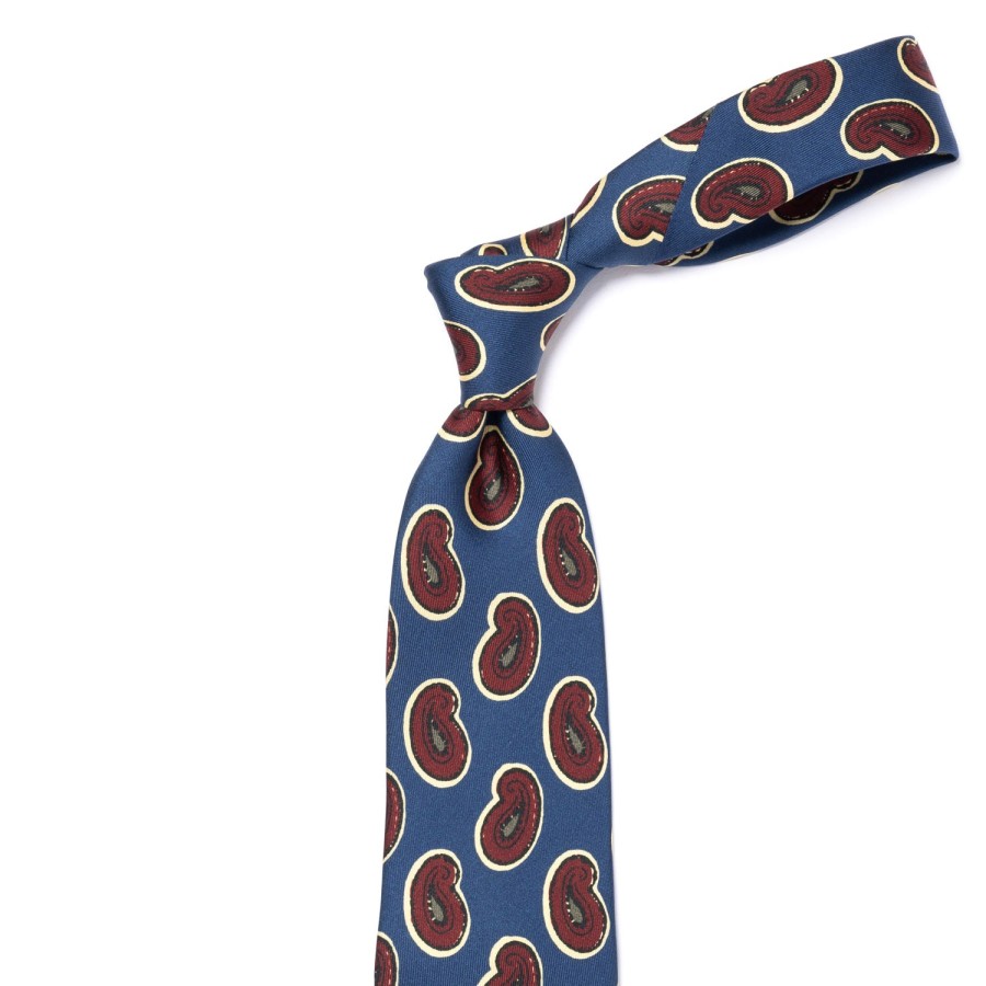 Ties | Cesare Attolini Ca Archivio Storico: Tie "Reni Divertenti" In Pure Silk - Handrolled