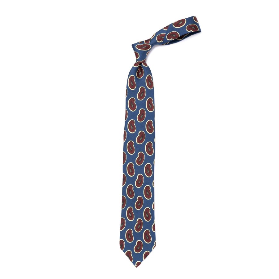 Ties | Cesare Attolini Ca Archivio Storico: Tie "Reni Divertenti" In Pure Silk - Handrolled