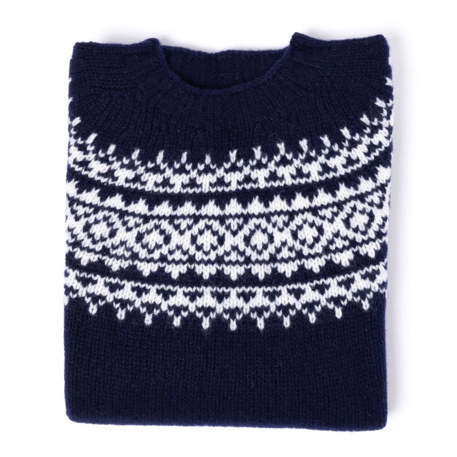 Knitwear | Glenugie Glenugie Exclusive X Mj: Pure Wool Sweater "St.Moritz Vintage Ski" - P