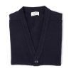 Knitwear | William Lockie Cardigan "Leven Cardigan" Made Of Geelong Lambswool - 2 Ply