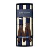 Braces | Albert Thurston Dark Blue Elastic Suspenders To Button