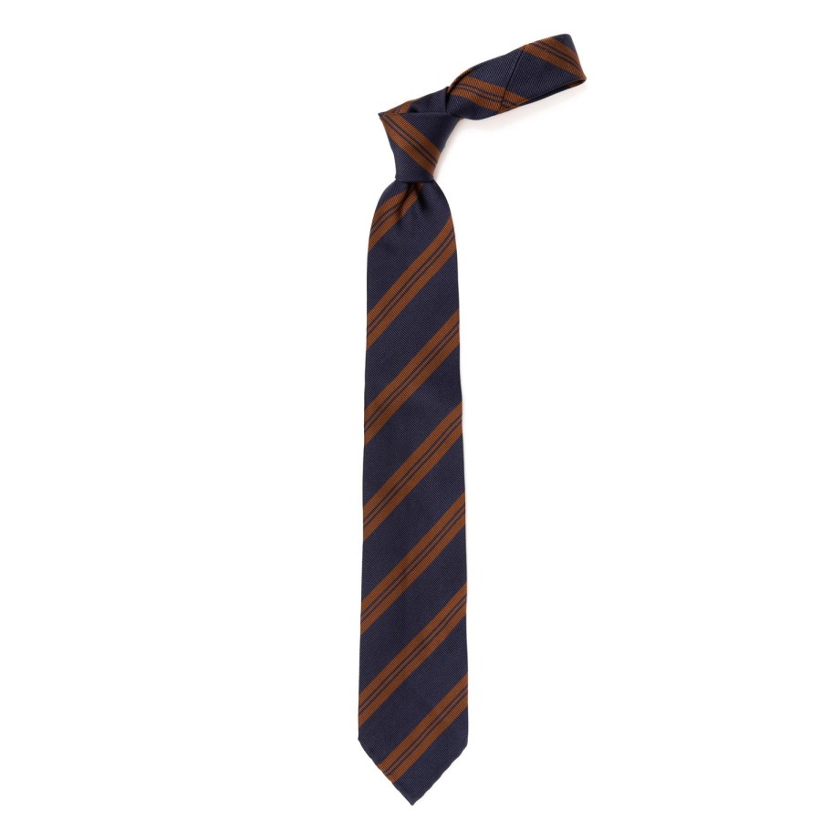 Ties | Cesare Attolini Ca Archivio Storico: Tie "Nuova Universita" In Pure Silk - Hand Rolled