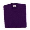 Knitwear | William Lockie Mj Exclusive: Sweater "Crew Cable-Rib" Made Of Pure Geelong