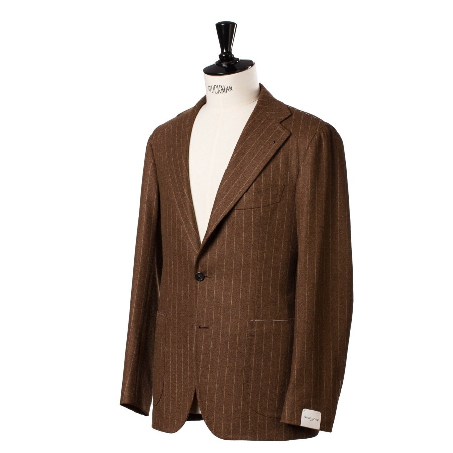 Suit & Jacket | Orazio Luciano Suit "Vintage-Chalkstripe" Made Of Pure Wool "Vintage Fox" By Fox Brot