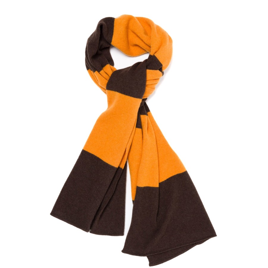 Scarfs | Fedeli Exclusively For Michael Jondral: "Open Rigato" Scarf Made Of Pure Scot