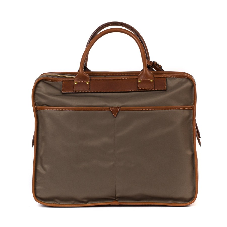 Bags | Felisi Business-Tasche "Carry On" Aus Felisi-Nylon Und Sattelleder - Handarbe