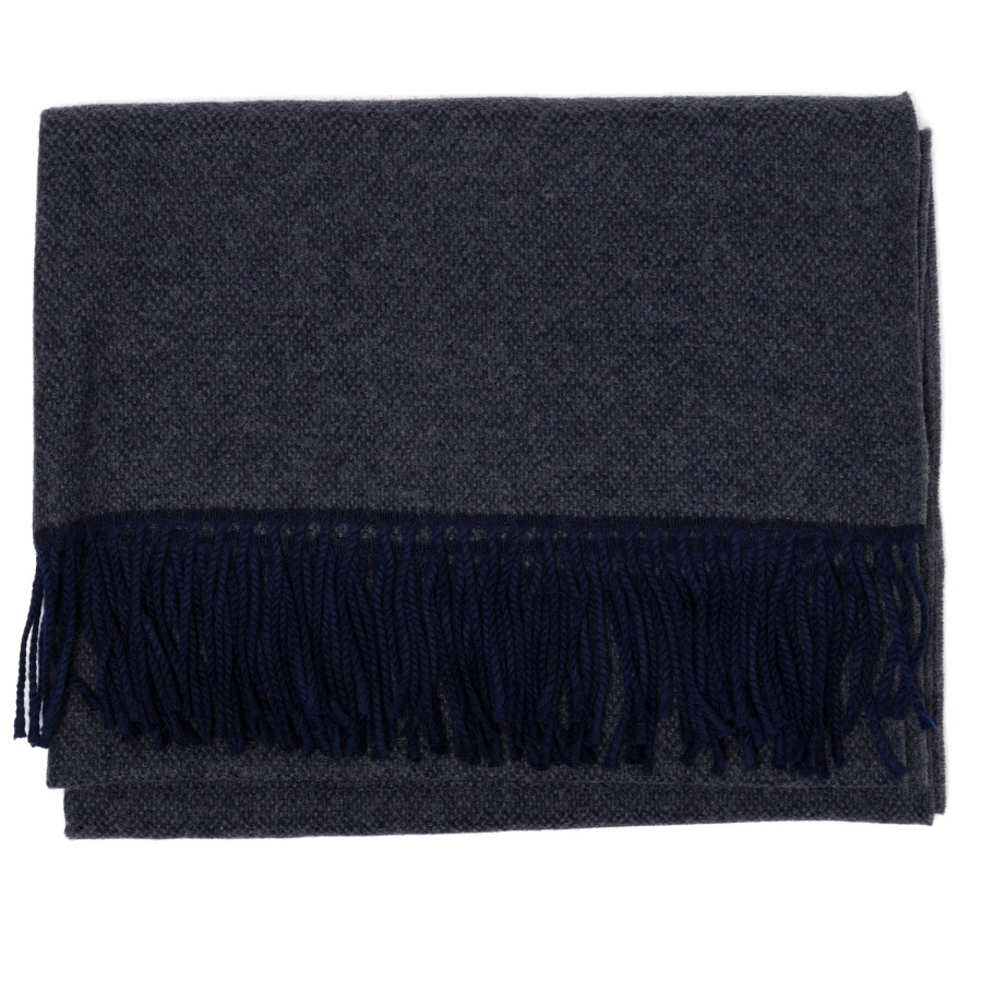 Scarfs | Petronius Exclusive For Michael Jondral: Scarf "Natte" In Pure Escorial Wool