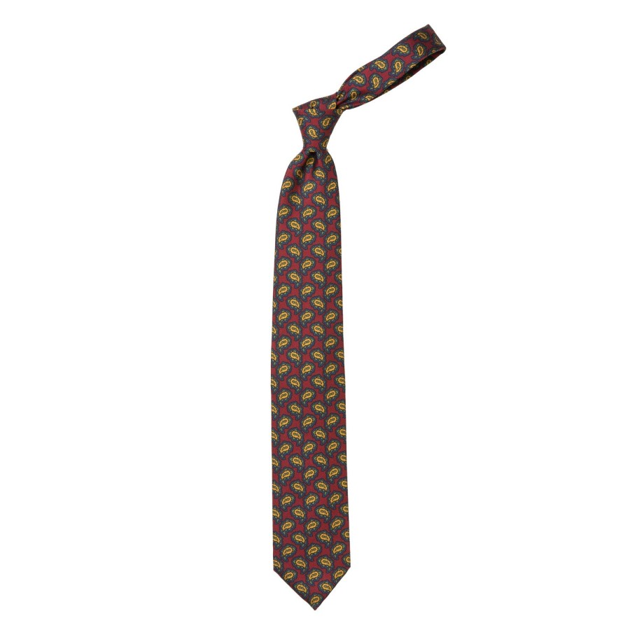 Ties | E. Marinella Limited Edition - Red Tie "Archivio 1931"