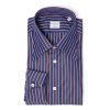 Shirts | Borriello Striped Shirt "Naples Nobility" With Cocktail Cuff - Handmade